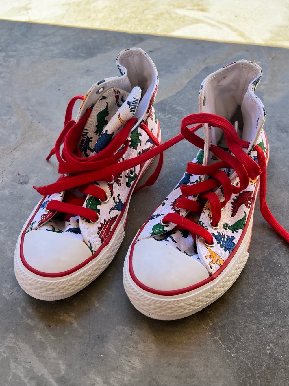 Kids high top Dinosaur High-Top Sneakers